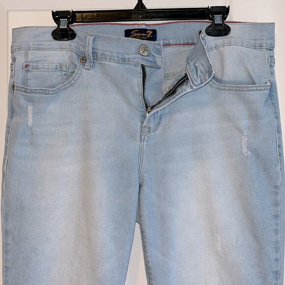 Seven7 Cropped Girlfriend Jeans - Picture 6 of 12